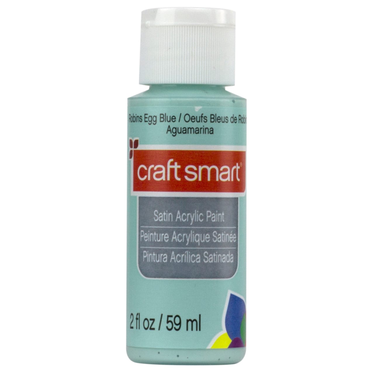 12 Pack: Satin Acrylic Paint by Craft Smart®, 2oz.